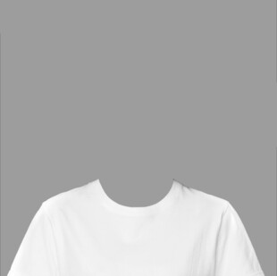 白色简约纯棉短袖T恤