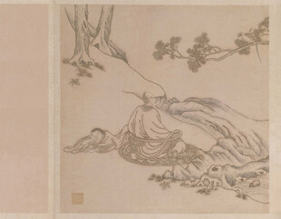 古画中的禽鸟与景致