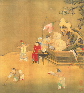 古代宫廷宴乐图