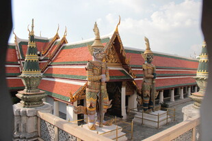 泰国传统宫殿建筑景观