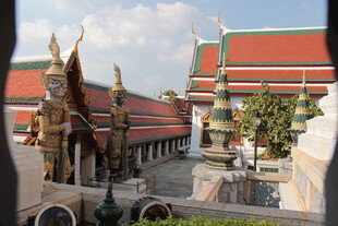 泰国寺庙建筑景观