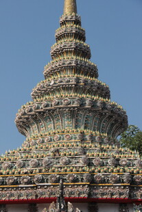 精美多层佛塔建筑奇观