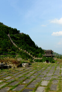山间石径 自然风光秀丽