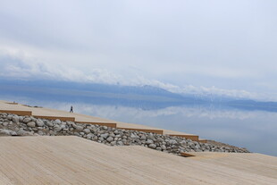 海边步道 静享自然之美