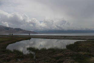 湖畔风光 静谧自然之景