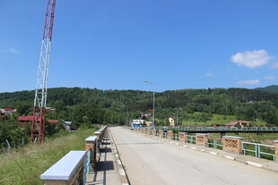 乡村施工道路场景