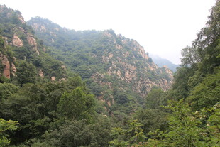 山峦叠翠的自然美景