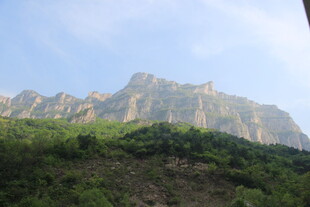 巍峨青山绿意浓