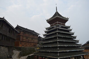 侗族鼓楼 传统建筑之美