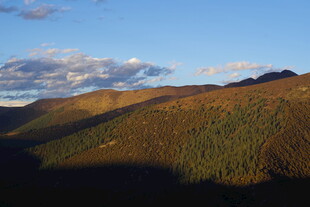 山间美景 秋日山林风光