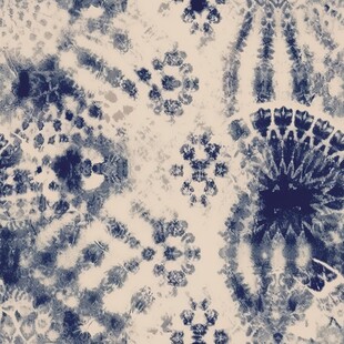 蓝白扎染图案纹理