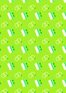 绿色啤酒节图案背景