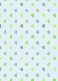 清新绿蓝点状几何背景图