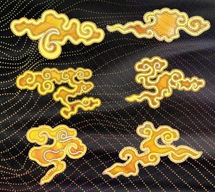 古典祥云花纹