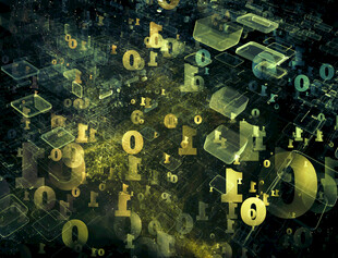 数字代码的科技视觉盛宴