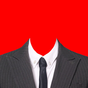 西装男士形象展示