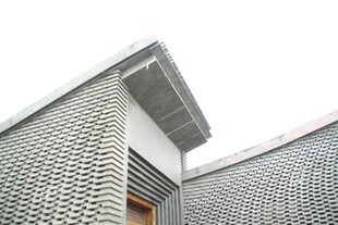 现代风格几何图案屋顶建筑