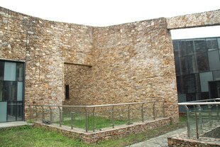 石砌建筑外观景观