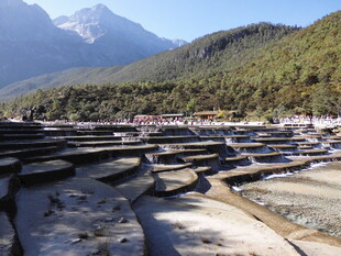 云南白水台美景风光