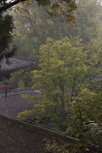 山林间的古朴建筑景观