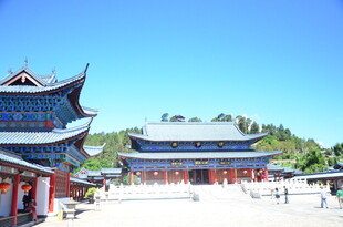 古色古香的中式传统建筑群