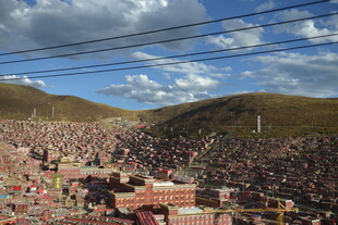 色达佛学院壮观景象