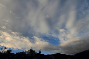 天空中飘动的美丽云彩