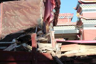 古建筑修复场景