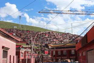 色达佛学院壮观景象