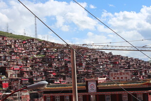 色达佛学院壮观景象