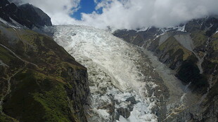 壮丽高山冰川景观