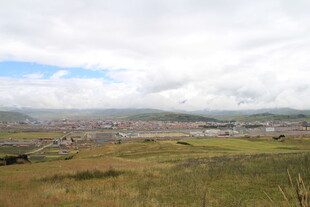 草原远景 云雾缭绕之景