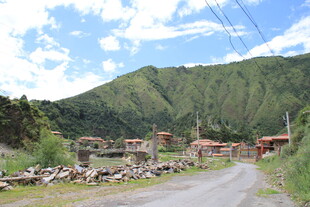 山间村落 宁静质朴的景致