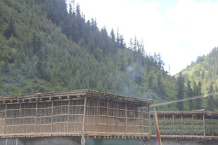 山间木屋 自然静谧之景