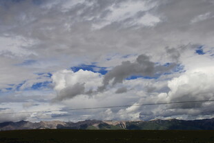 天空中的壮丽云层景观