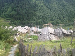 山间村落 质朴田园风光