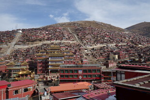 色达佛学院壮观景象