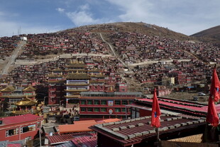 色达佛学院壮观景象