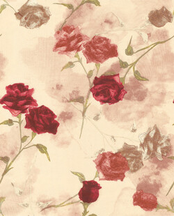 复古风手绘花卉图案