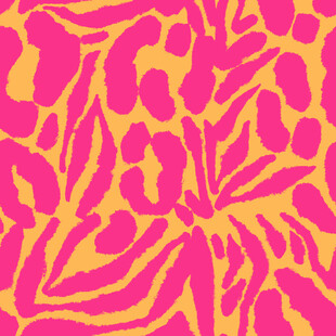 粉色橙色交织抽象花纹图案