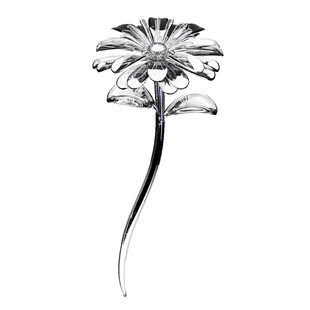 3D透明水晶玻璃花卉素材