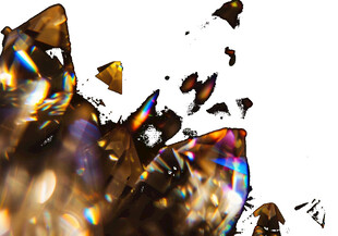 绚丽破碎晶体效果画面