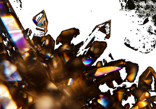 绚丽多彩的晶体微观景象