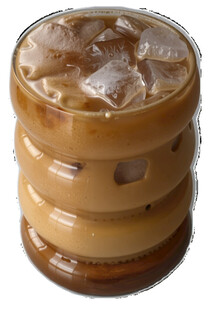 冰咖啡饮品层次丰富诱人