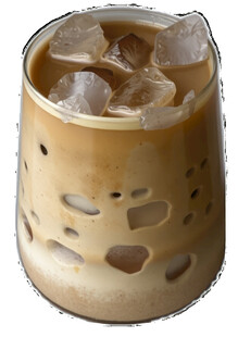 冰咖啡饮品特写