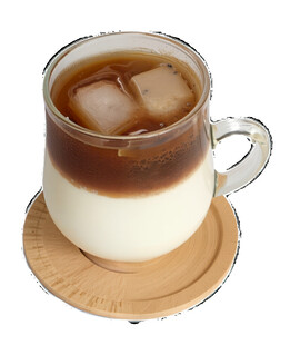 冰拿铁咖啡饮品特写