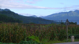 山间田园风光美景