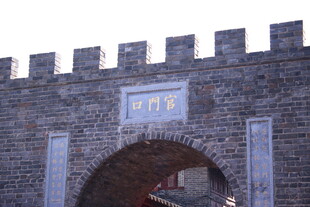 古老城门建筑景观
