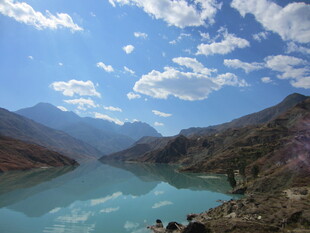 壮丽山水湖景风光