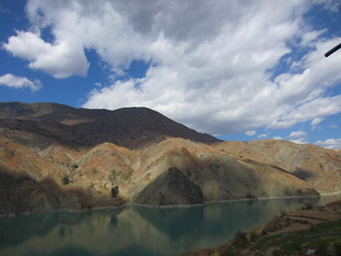 壮丽山水湖景